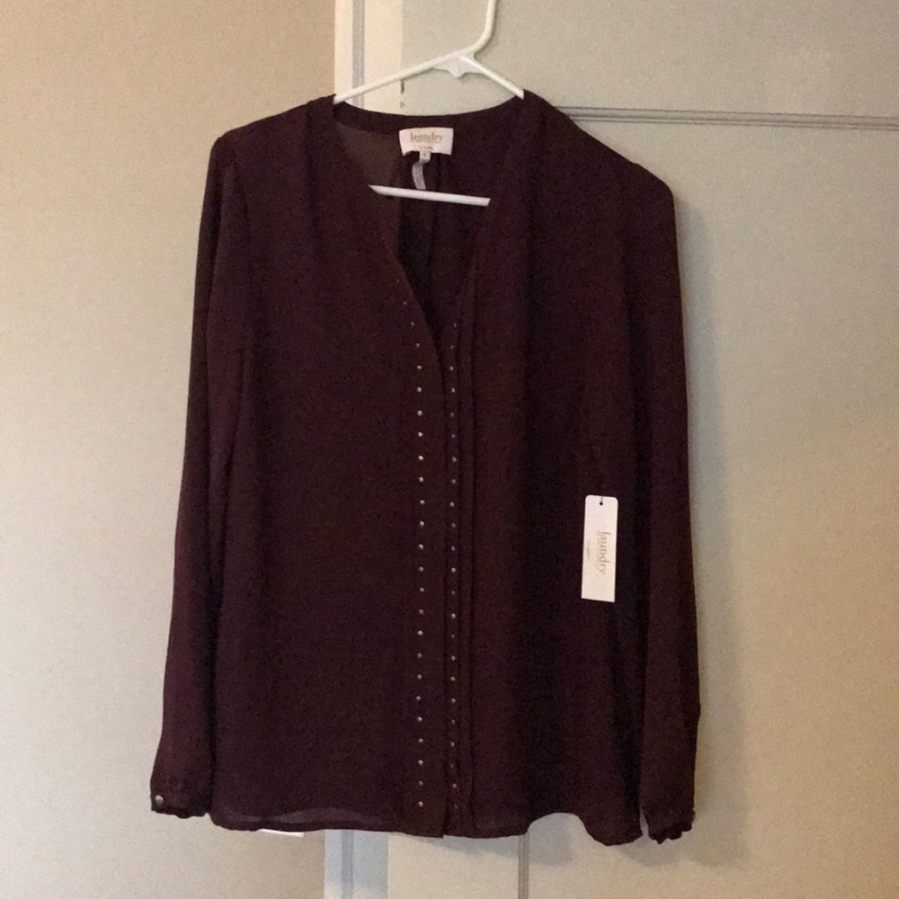 Laundry long sleeve top